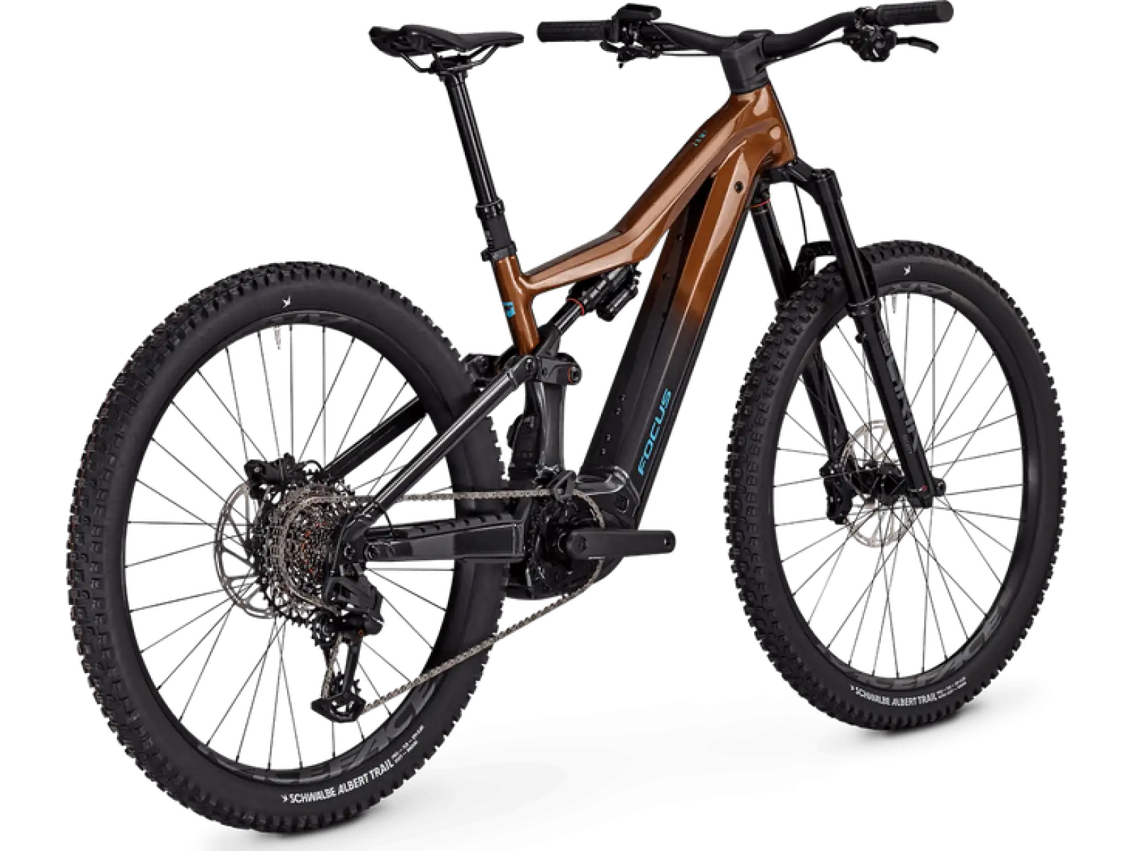 Focus JAM2 6.8 800 Wh E-Mountainbike Goldbrown / Diamondblack