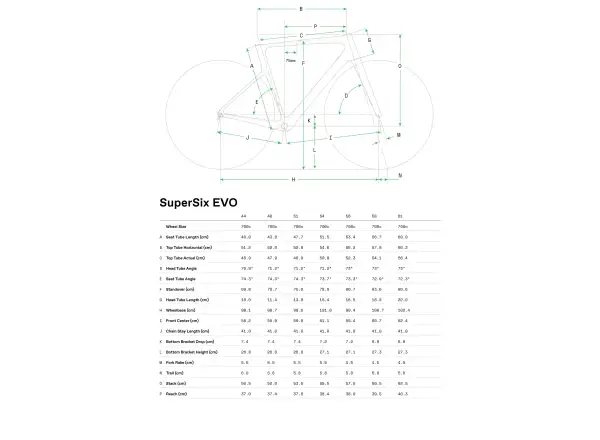Cannondale Super Six Evo Hi-Mod LAB71 Rennrad BPT