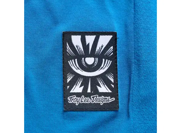 Troy Lee Designs Skyline Ride Kindertrikot One Eye Aero Blue