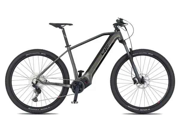 4ever Exstream Pro 820 E-Mountainbike Grey Diamond / Silver
