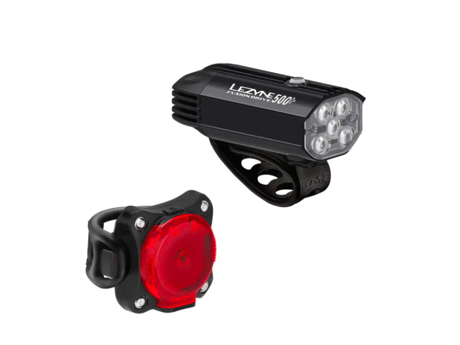 Lezyne Fusion Drive 500+/ Zecto Drive 200+ Lichtset