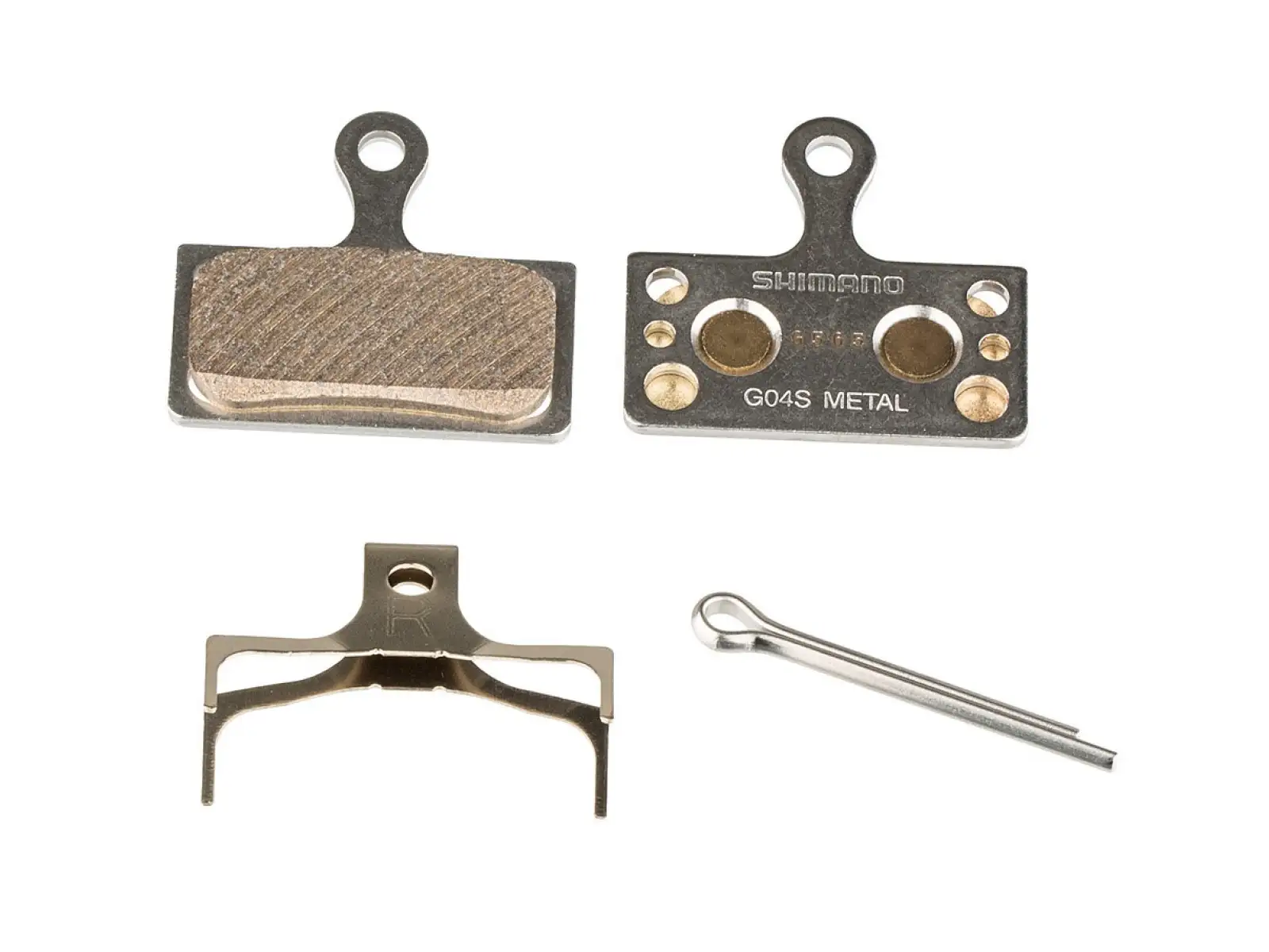 Shimano G04S Metall-Bremsbeläge