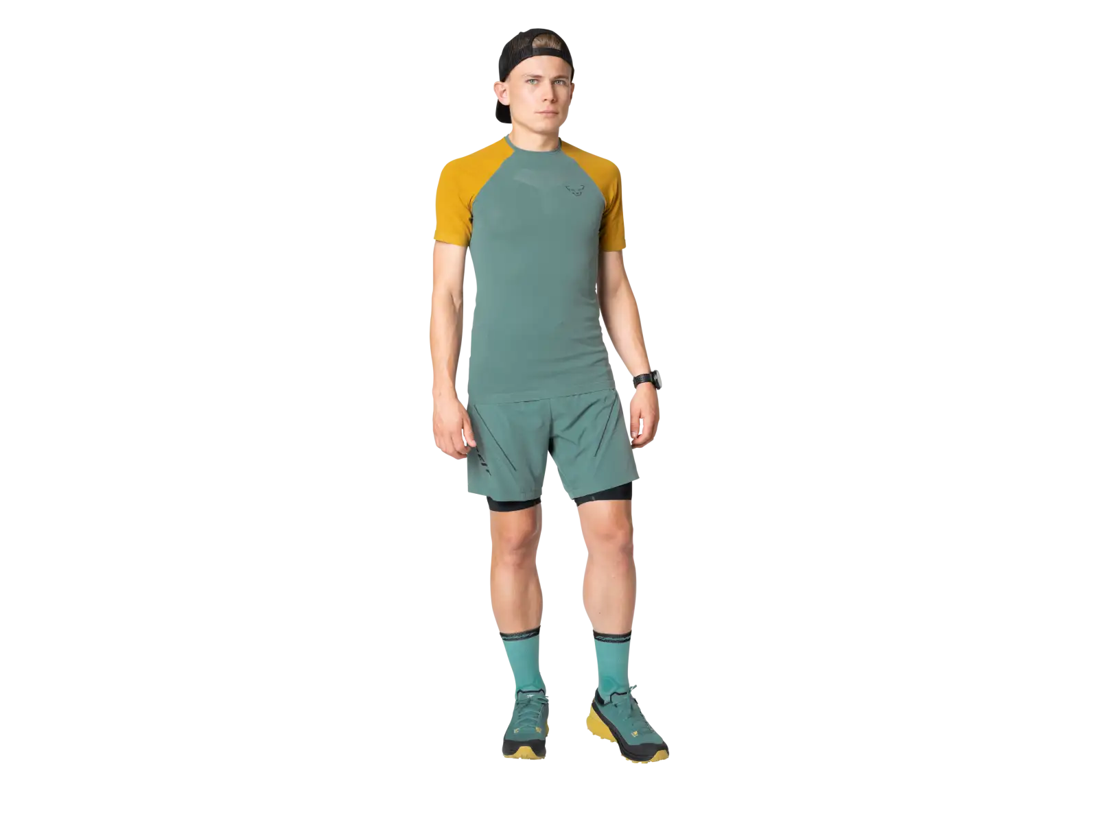 Dynafit Ultra S-Tech Herren T-Shirt Kurzarm Atlantic