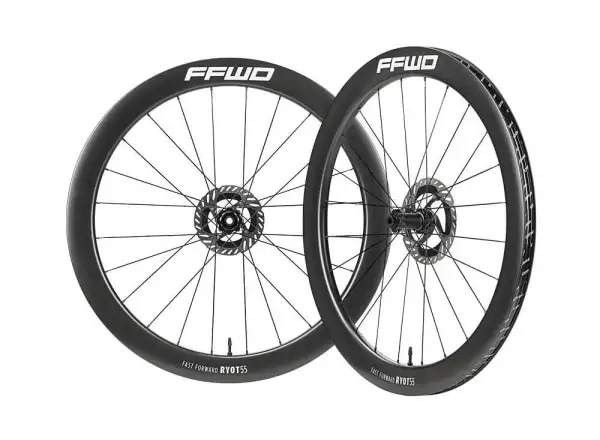 FFWD RYOT55 V2 DT240 2:1 EXP Rennrad-Carbonlaufräder White