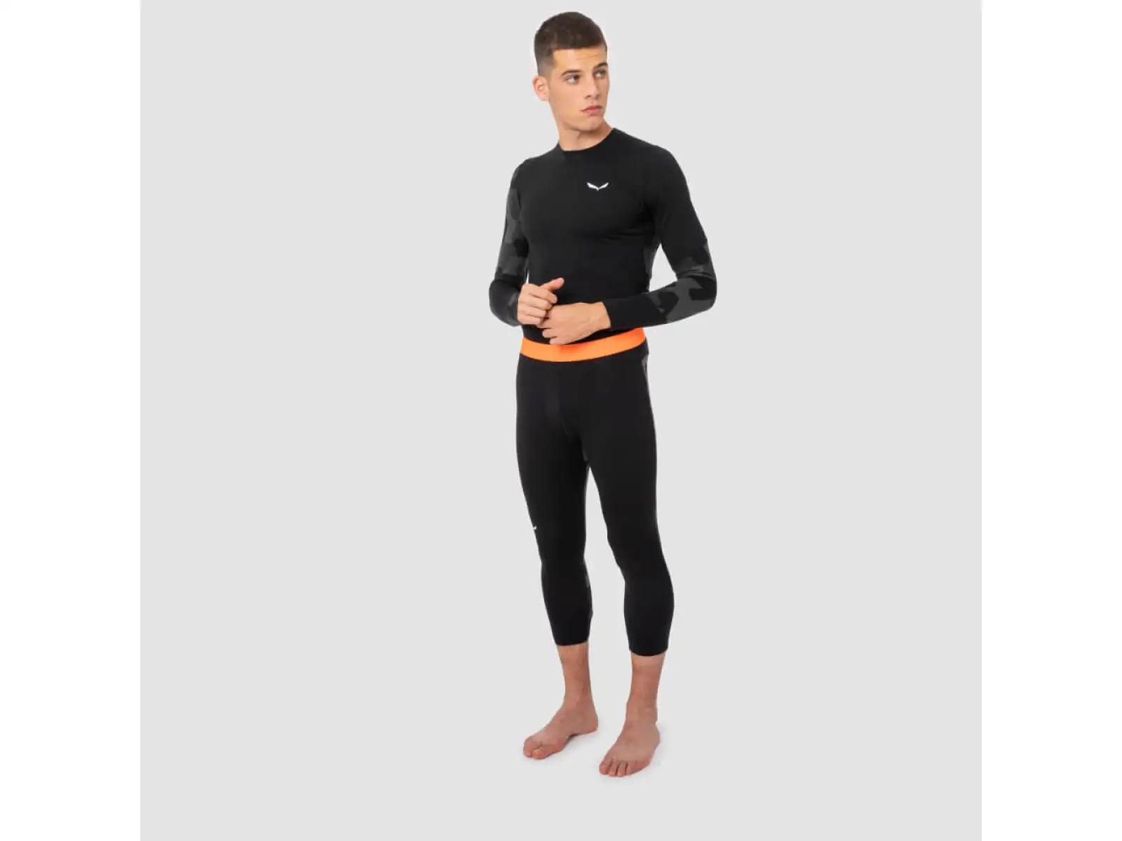 Salewa Cristallo Herren 3/4 Leggings Black Out