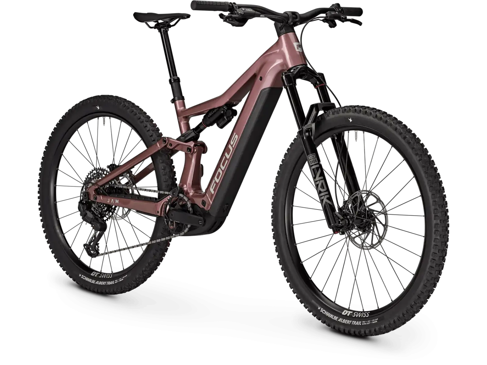 Focus JAM 8 600Wh vollgefedertes E-Bike Mauve / Darkmauve