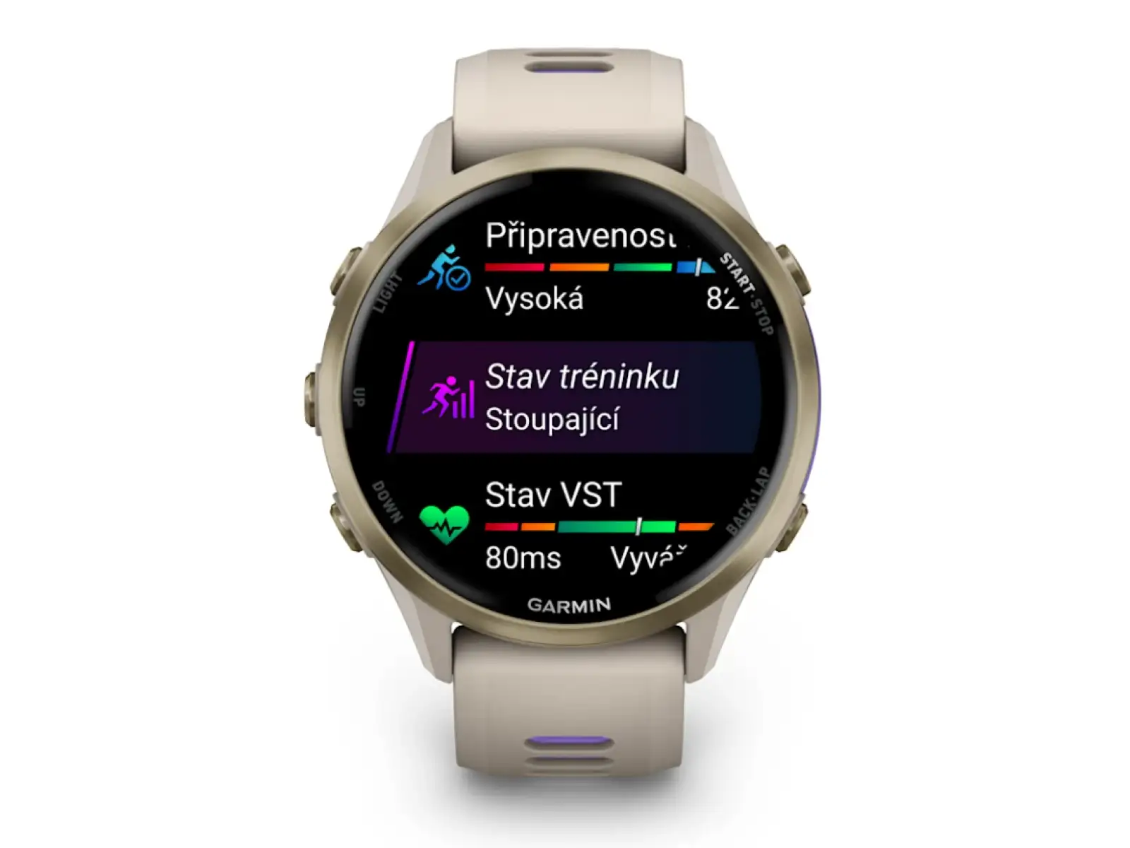 Garmin Smartwatch – Forerunner 970 French Grey/Indigo