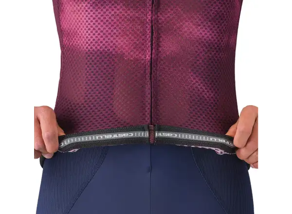 Castelli Climber's A/C Herrentrikot Kurzarm Deep Bordeaux/Weiß