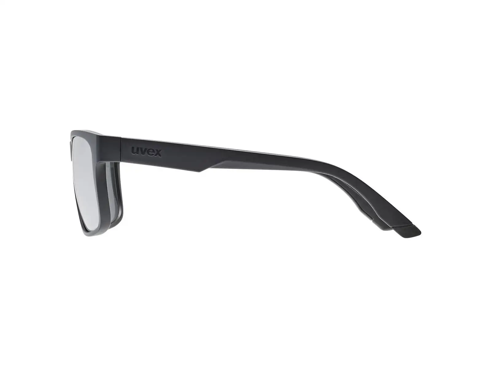 Uvex Poise Sonnenbrille Black Matt/Mirror Silver