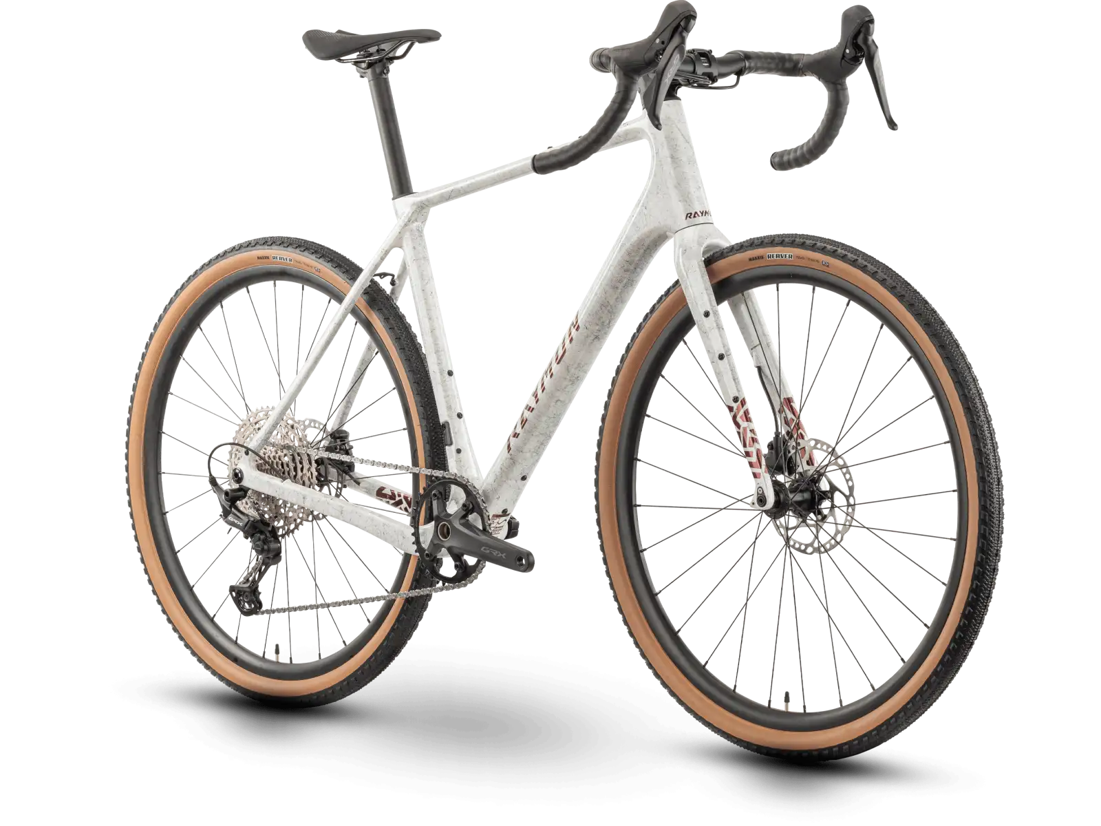 Raymon Soreno Comp 700 GRX Gravelbike Marble White