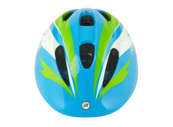 Force Fun Stripes Kinderhelm Blau/Grün