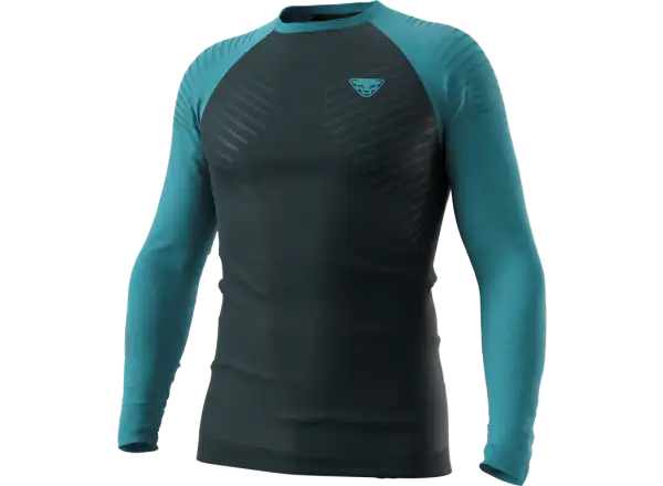 Dynafit Tour Light Merino Herren Langarmshirt Storm Blue
