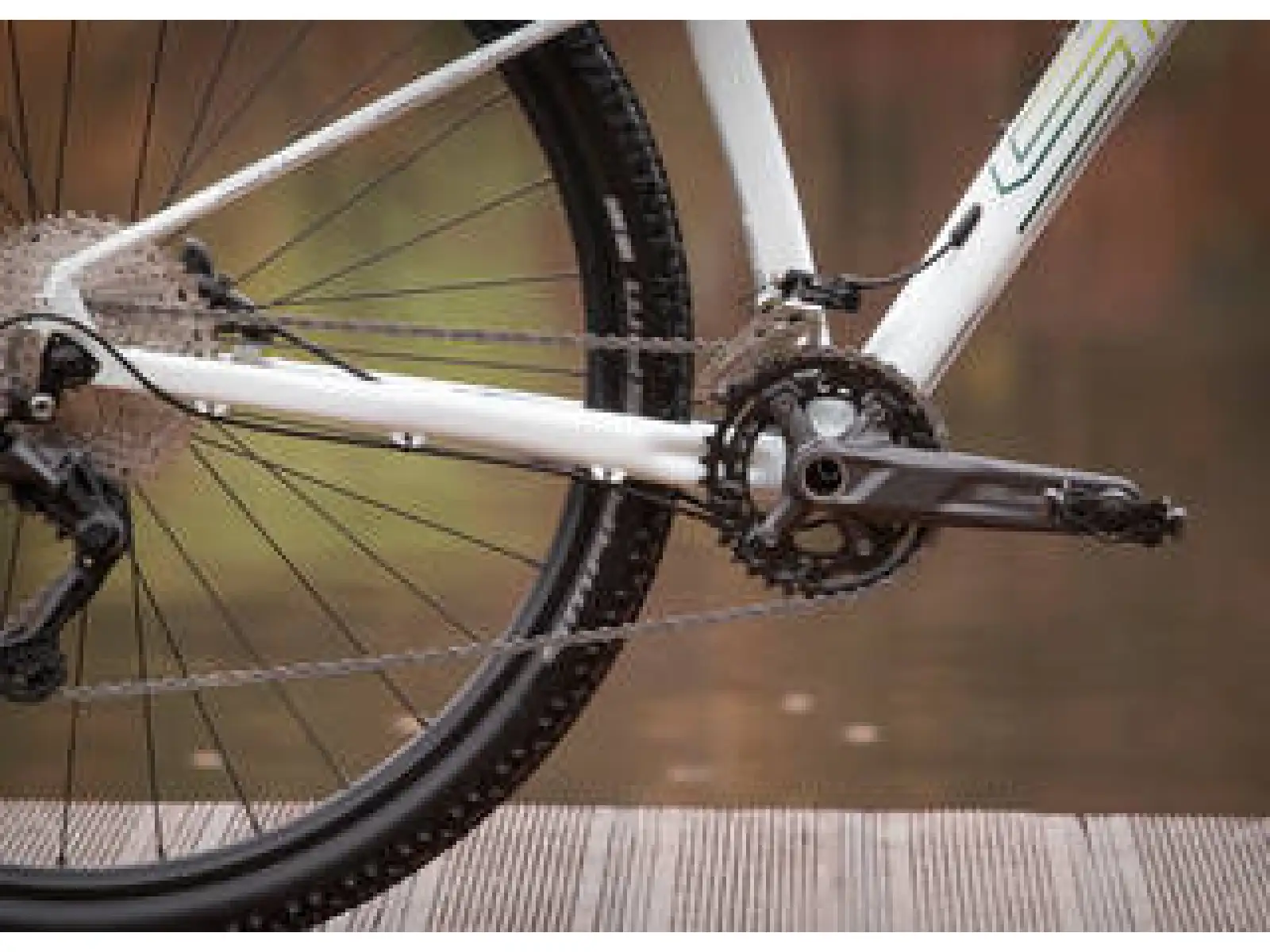 Superior XC 889 W Glanz Weiß/Blau/Limette Mountainbike