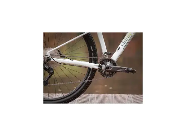 Superior XC 889 W Glanz Weiß/Blau/Limette Mountainbike