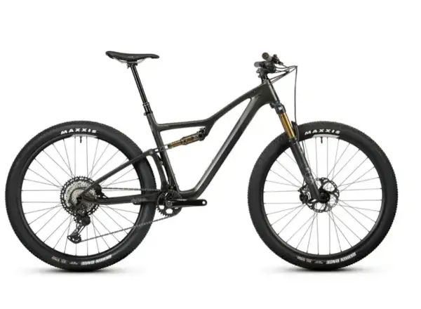 Ibis Exie US GX AXS T-Type vollgefedertes Mountainbike Clear Charcoal