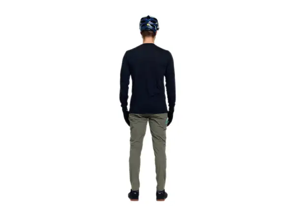 Troy Lee Designs Skyline Ride Herren-Trikot mit langen Ärmeln Signature Black/Real Teal