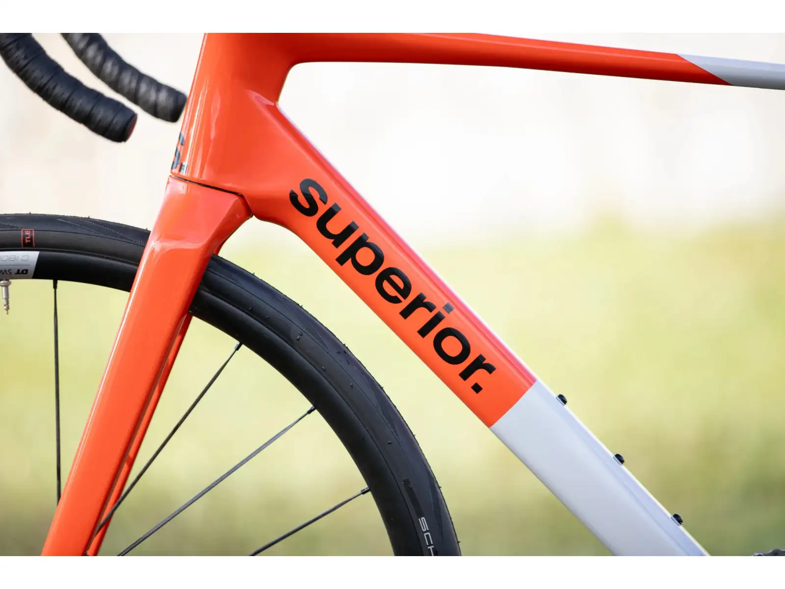 Superior XR 9.5 GF Rennrad Gloss Grey/Red