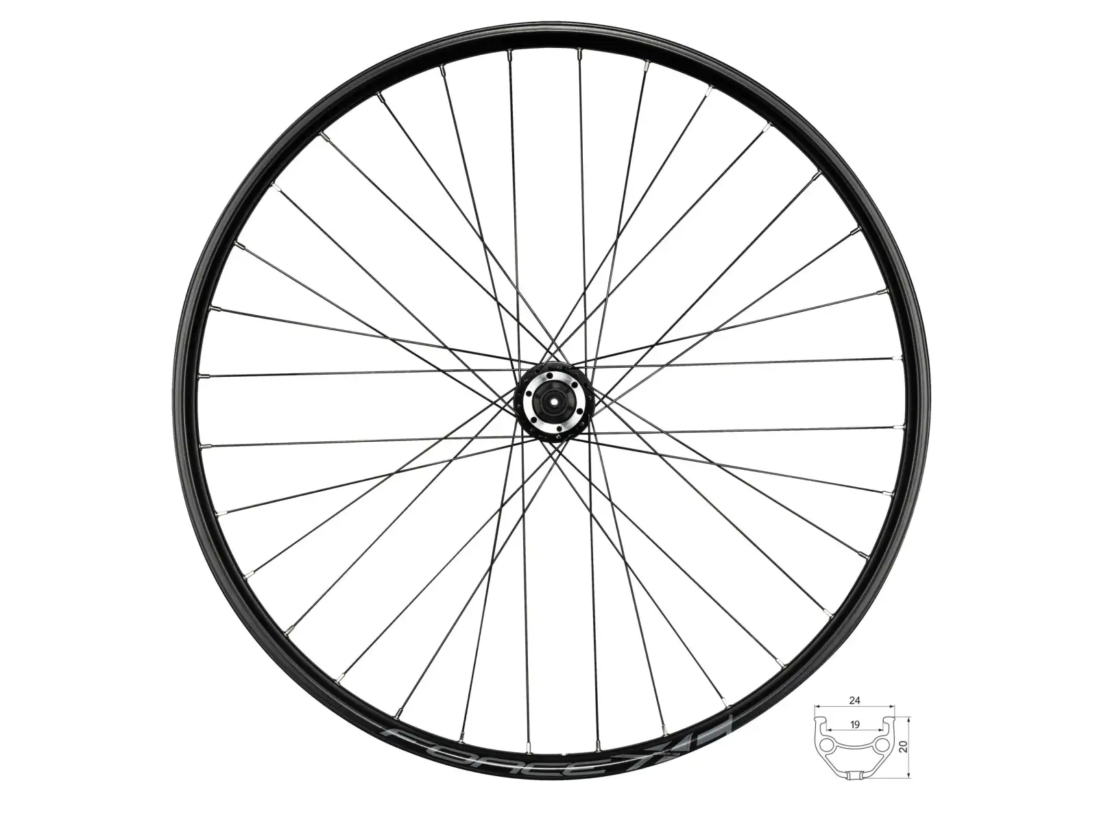 Force XC Disc 28/29" Hinterrad Laufrad Freilauf Shimano