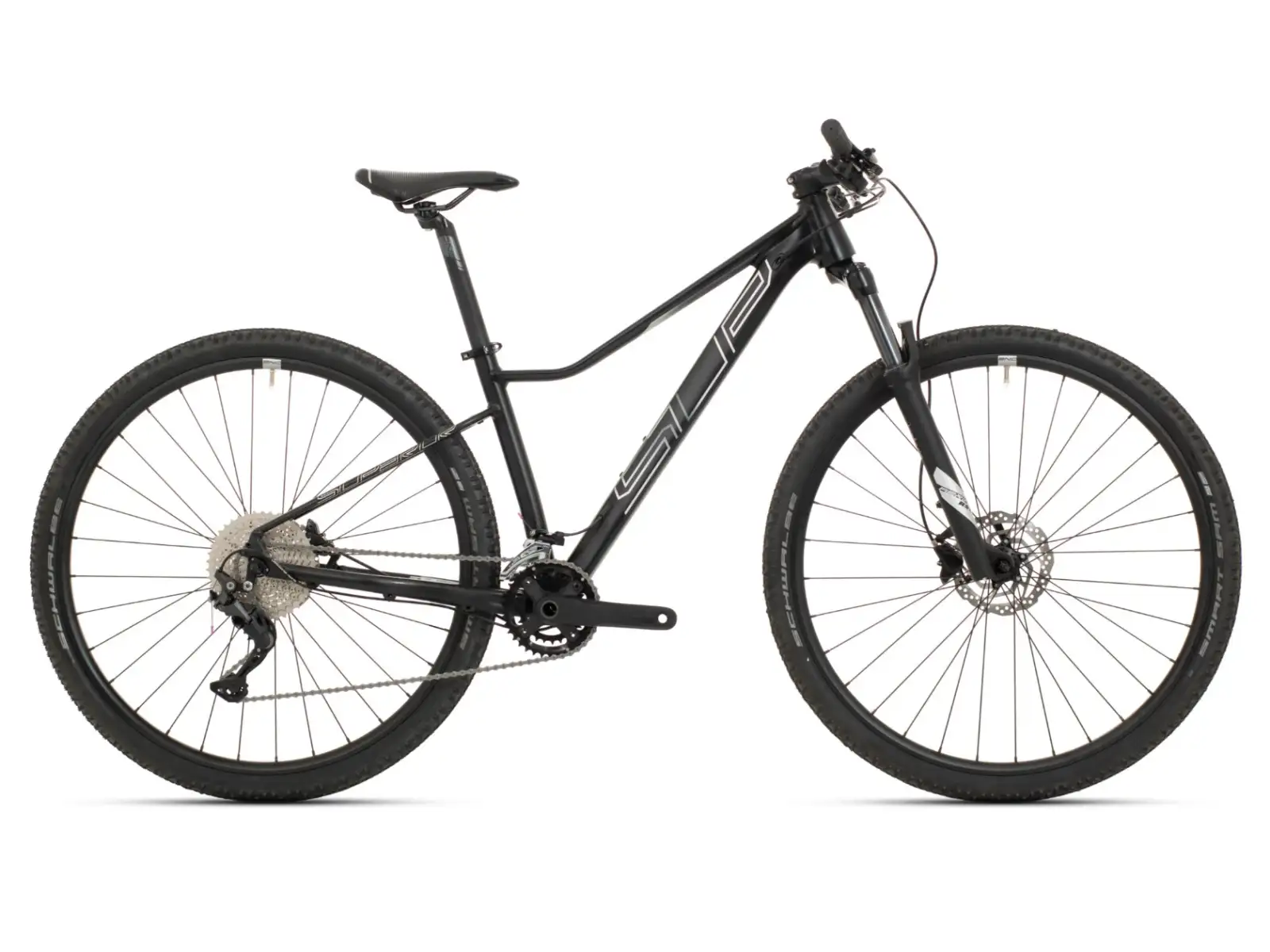Superior XC 879 Mountainbike Matte Black/Chrome Silver