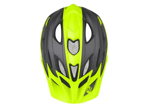Etape Hero Kinder Fahrradhelm anthrazit/gelb fluo matt