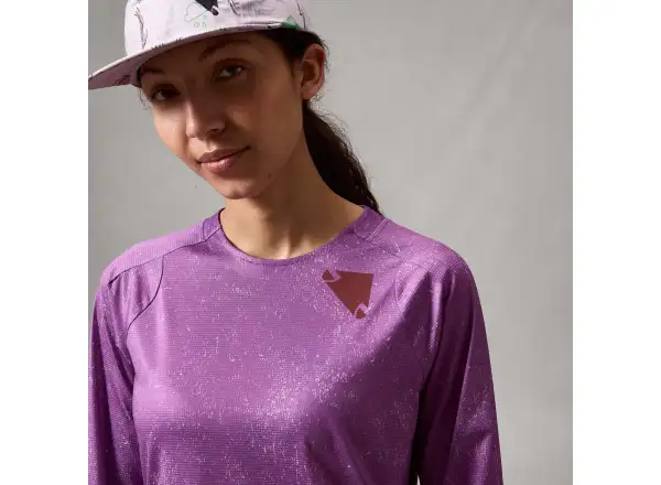 Endura SingleTrack Damen-Trikot Langarm Purple