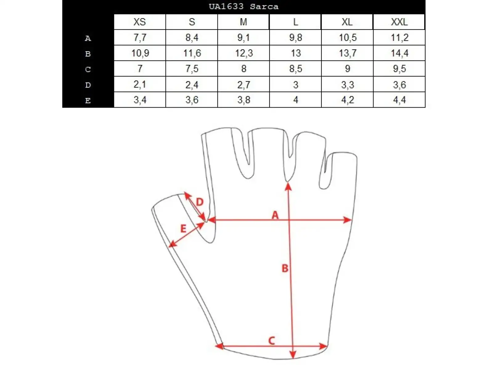 Silvini Sarca Handschuhe Black