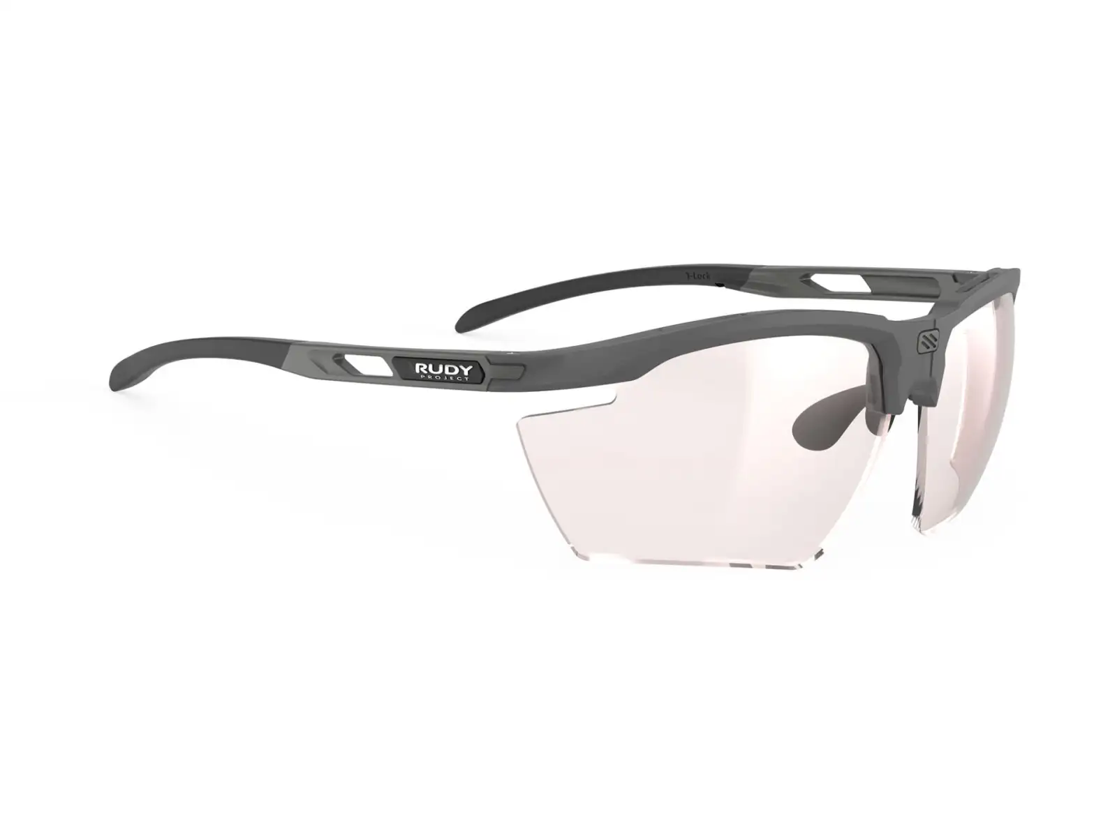 Rudy Project Magnus Sportbrille Charcoal/Red Photochromic