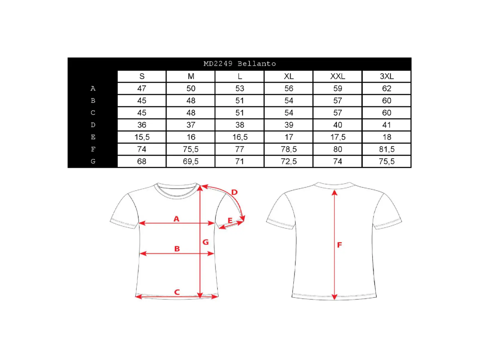 Silvini Bellanto Herren-T-Shirt Kurzarm Neon