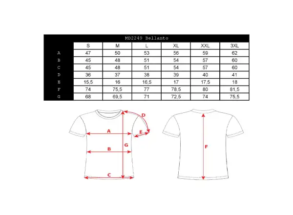 Silvini Bellanto Herren-T-Shirt Kurzarm Neon
