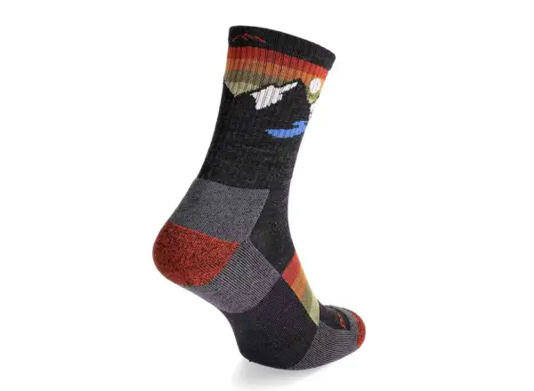 Darn Tough Sunset Ridge MicroCrew Lightweight Cushion Herren Socken Charcoal