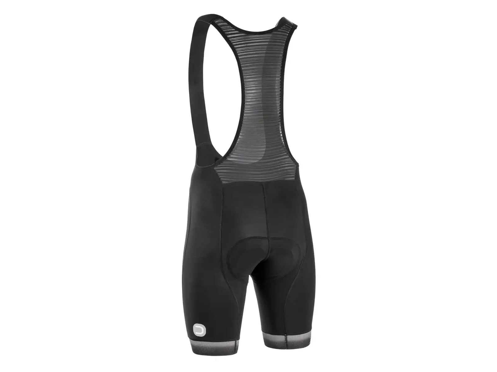 Dotout Thermo Herren Shorts mit Polsterung und Latz Schwarz