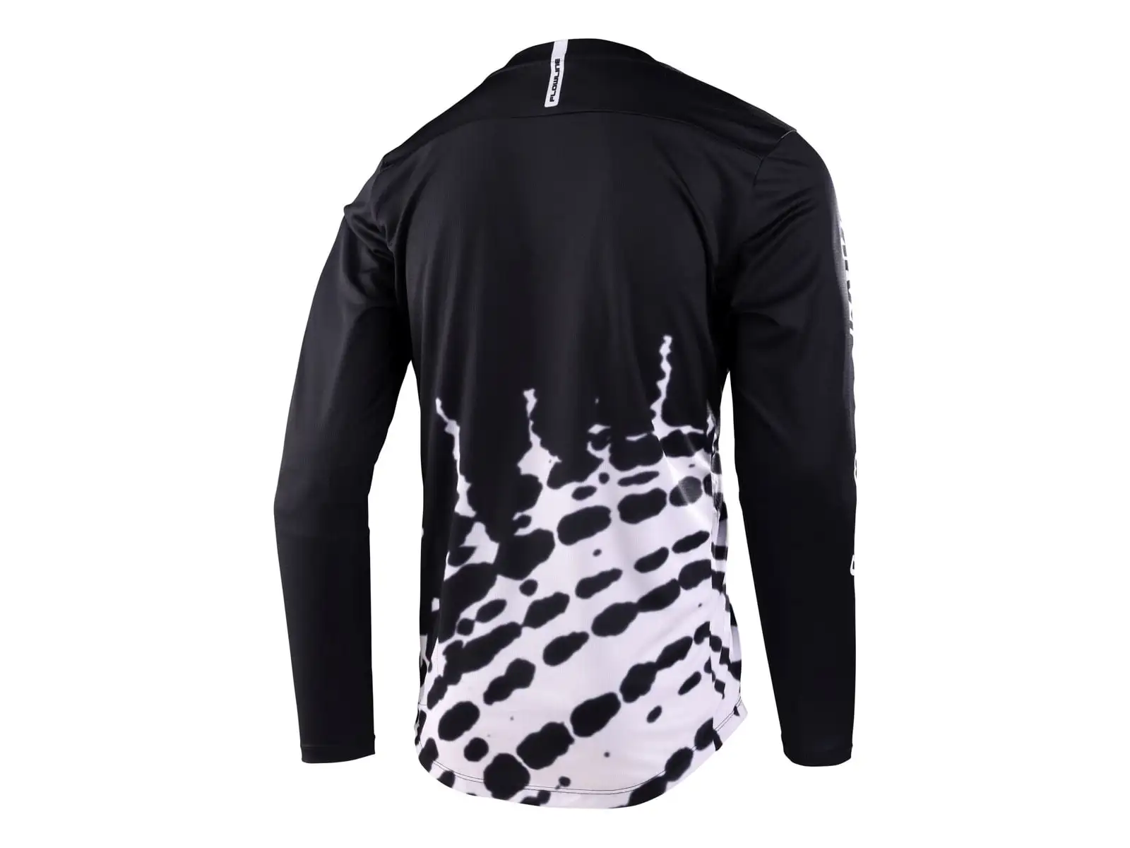 Troy Lee Designs Flowline Big Spin Herren Langarmshirt Schwarz