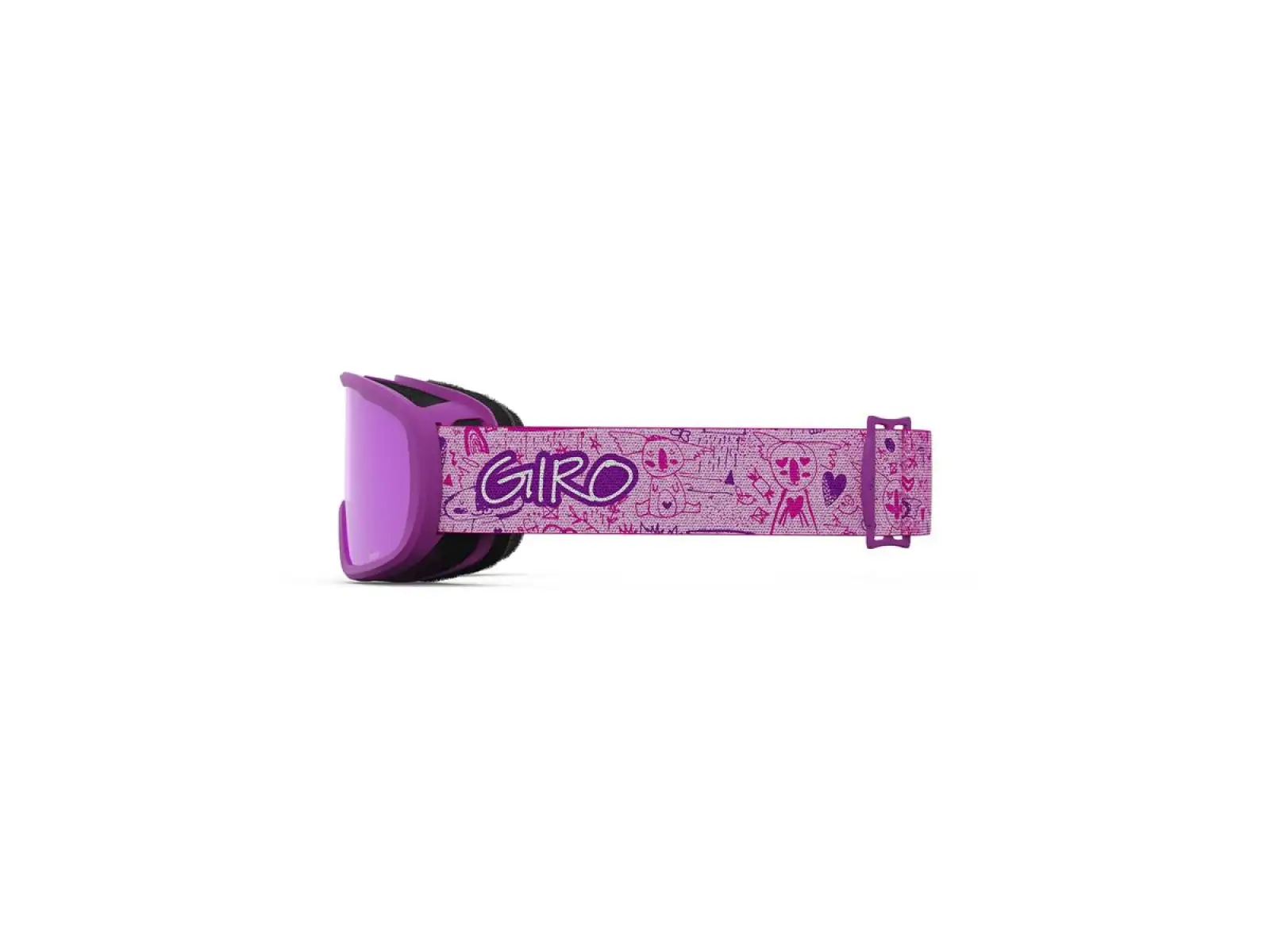 Giro Buster Kinder Skibrille Purple Koala/Amber Pink