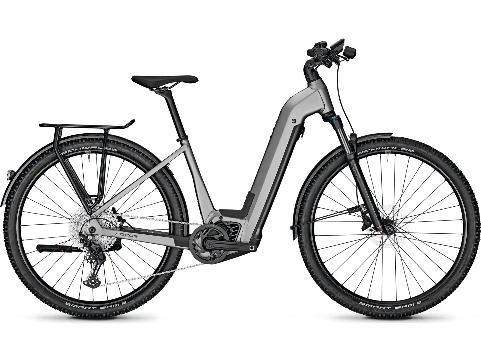 Focus Aventura2 6.8 WA 625Wh Mountain E-Bike in Torontogrey Matt.