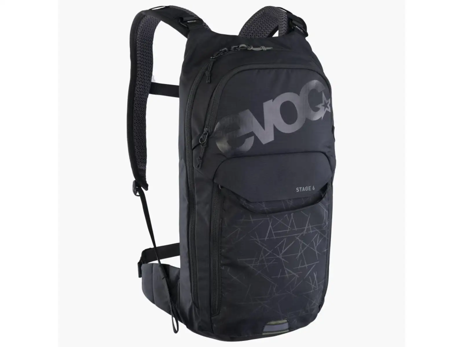 Evoc Stage 6 l Rucksack Black + Trinkblase 2 l