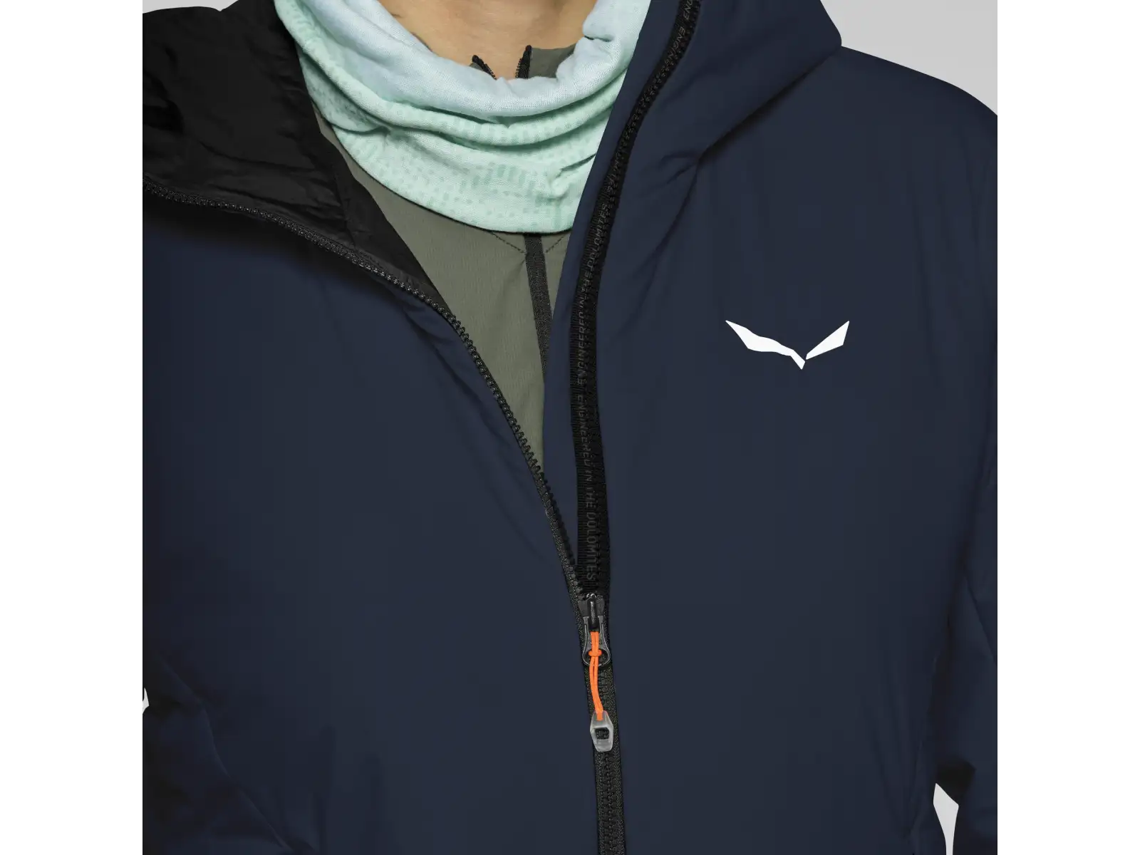 Salewa Pedroc Tirolwool® Air Hybrid Damenjacke Navy Blazer