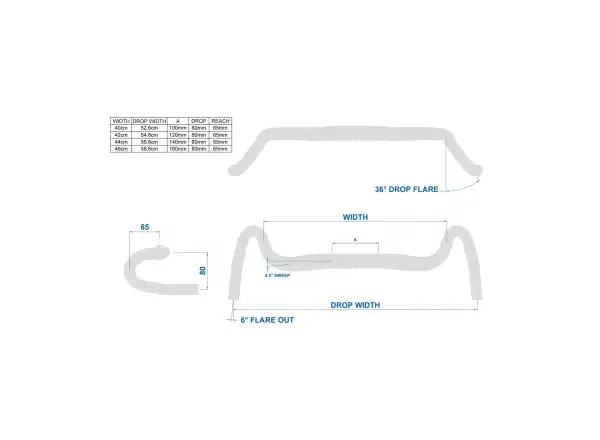 Ritchey WCS Beacon Blatte 42 Lenker