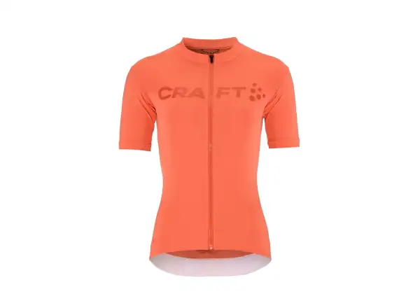 Craft Endur Logo Damentrikot Kurzarm rosa