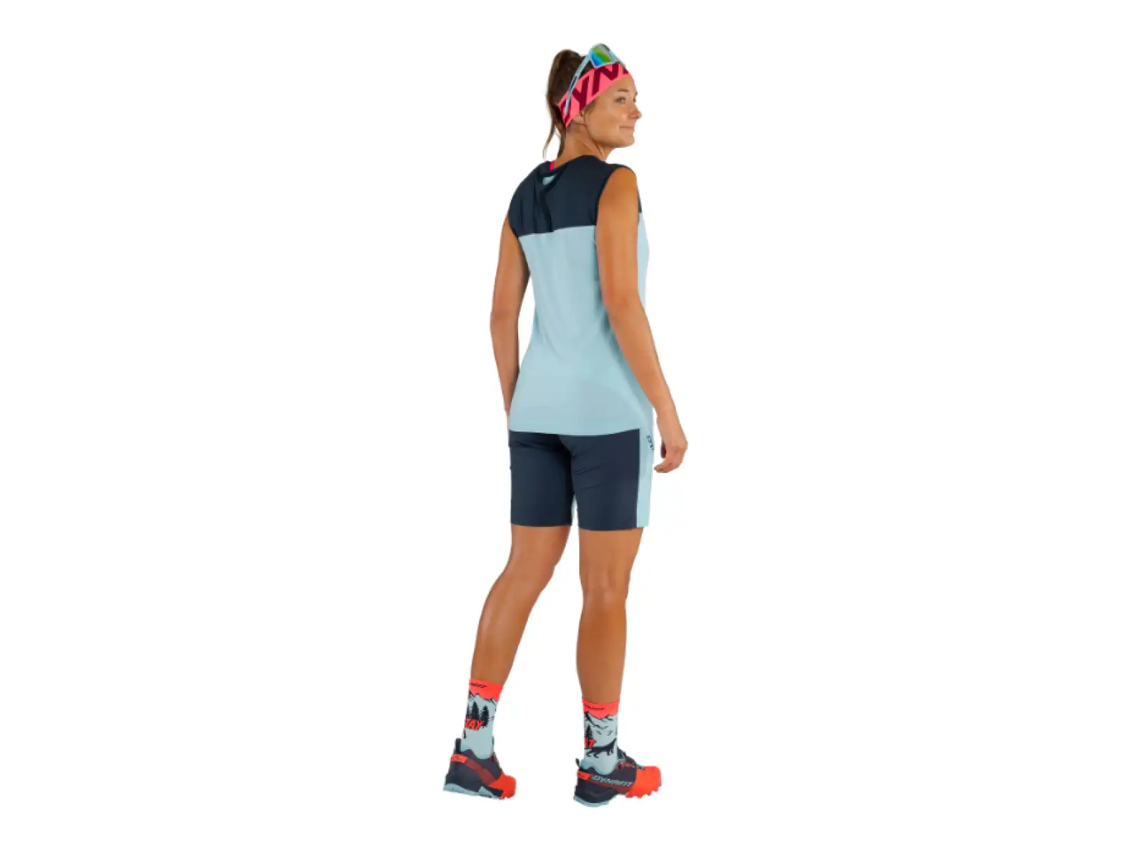 Dynafit Traverse S-Tech Damen ärmelloses Shirt Marine Blue/Blueberry