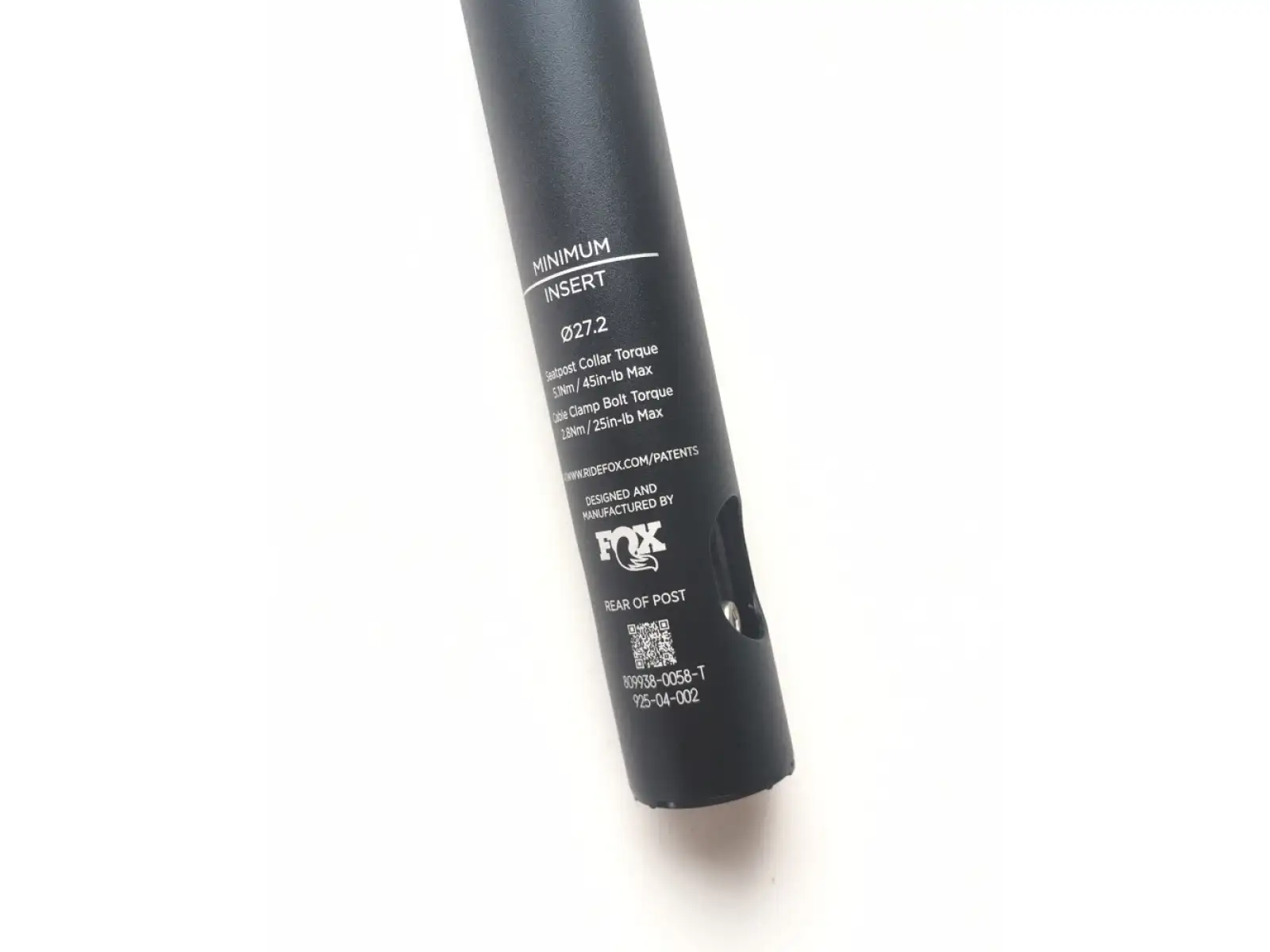 Easton EA90 AX 50 mm Teleskop-Sattelstütze 27,2x350 mm Schwarz