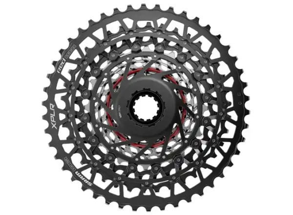 Sram Red E1 XPLR XG-1391 Kassette mit 10-46 Zähnen.