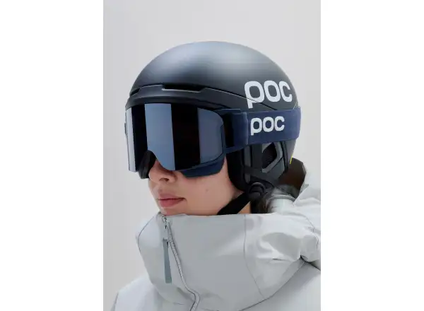 POC Nexal Mid Skibrille Apatite Navy/Partly Sunny Navy Blue