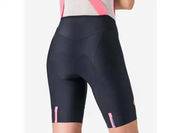 Castelli Giro Prima 2 Damen-Bibs mit Polster Nero/Rossa