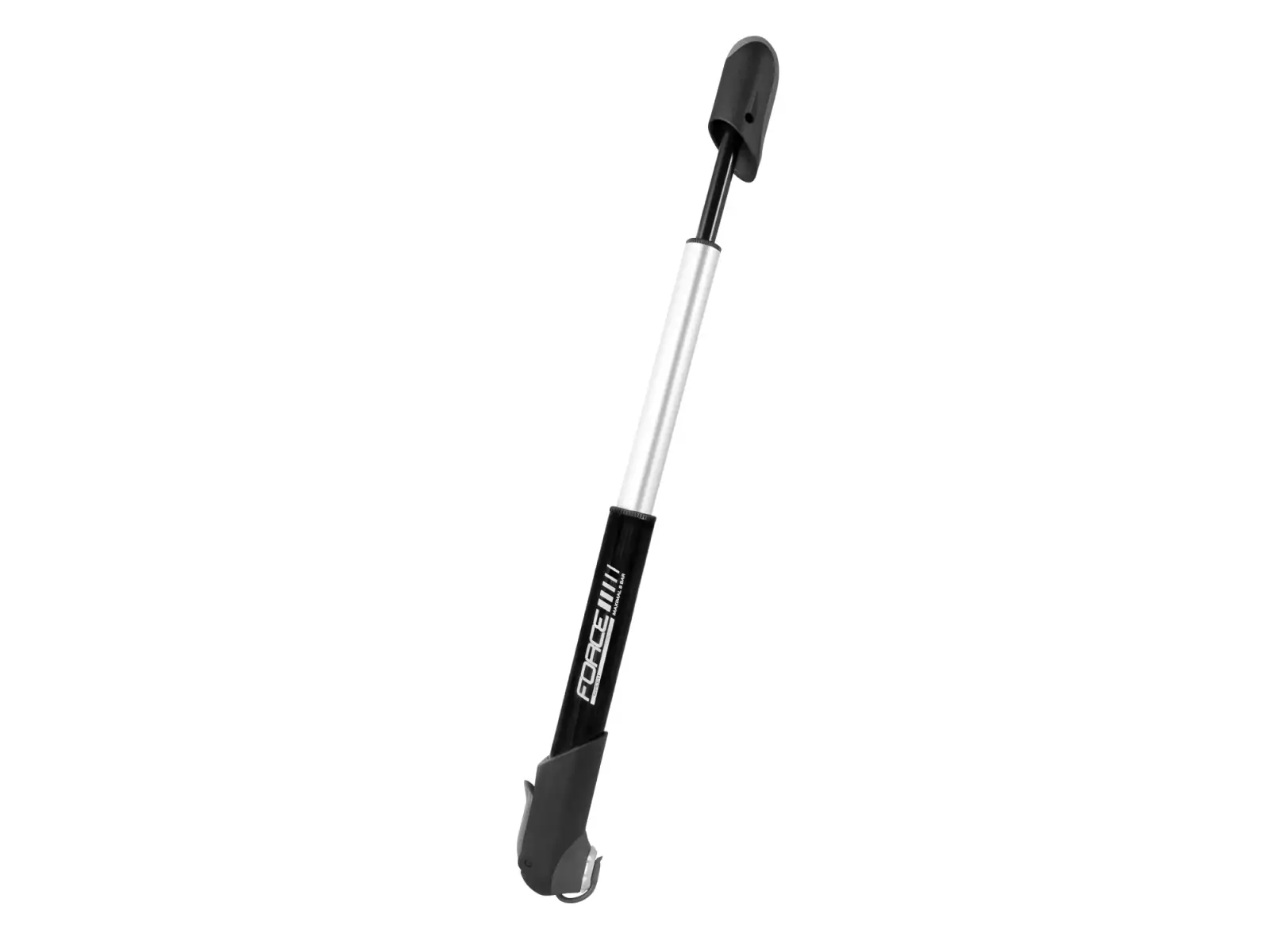 FORCE Luftpumpe Sport Duo Telescop Al Schwarz