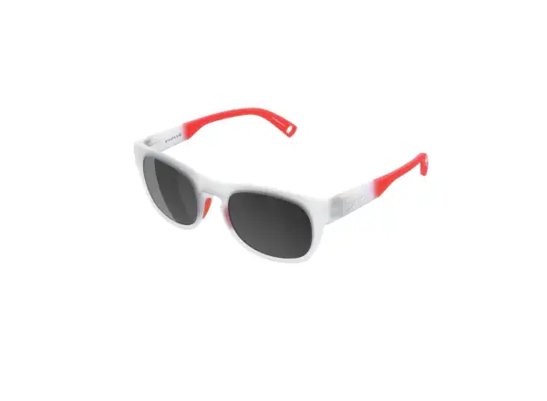 POC Evolve Transparent Kinderbrille Crystal/Fluorescent Orange