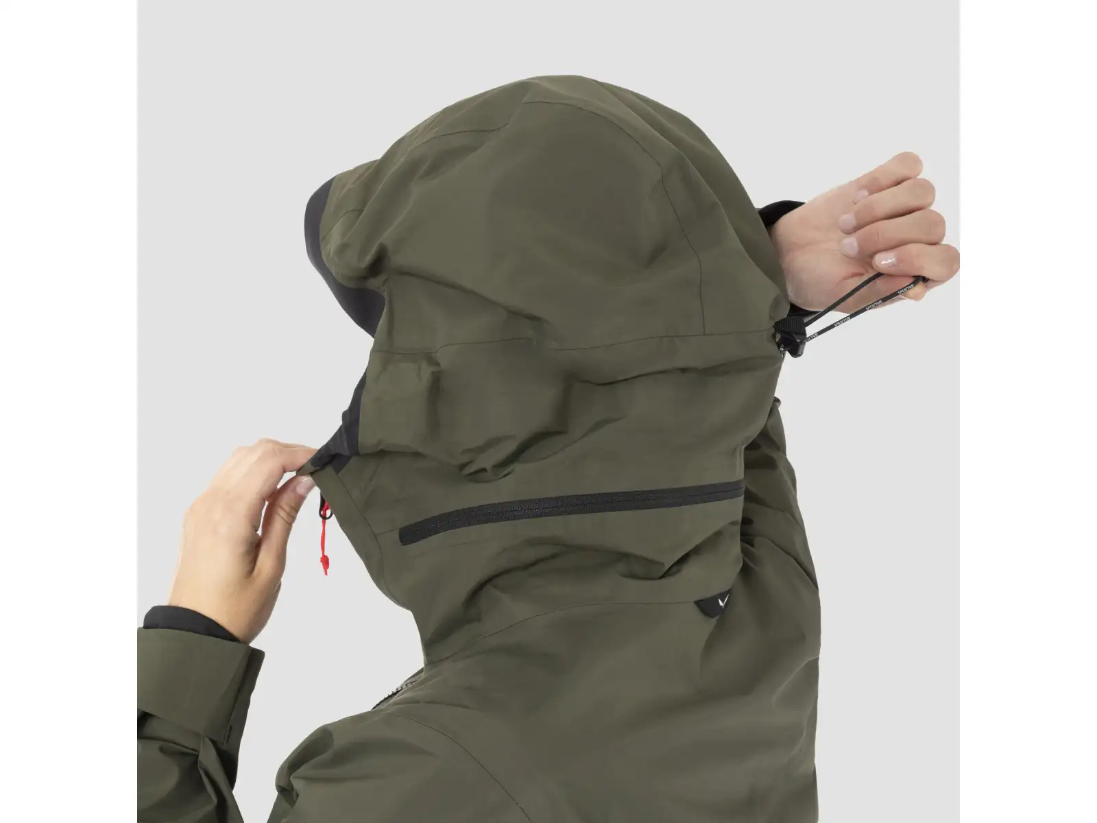 Salewa Sella 3L Powertex Damenjacke Dark Olive