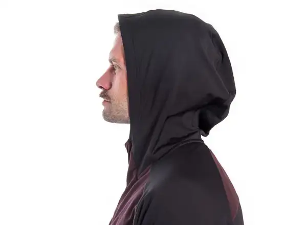 Sensor Coolmax Thermo Herrenjacke schwarz/Port Red