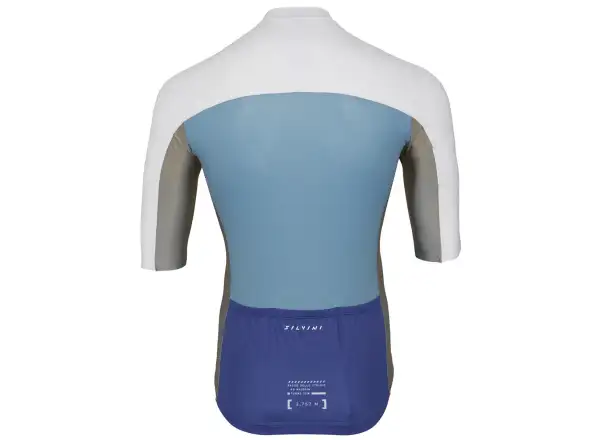 Silvini Stelvio Herren-Trikot kurzarm Cloud/Blue