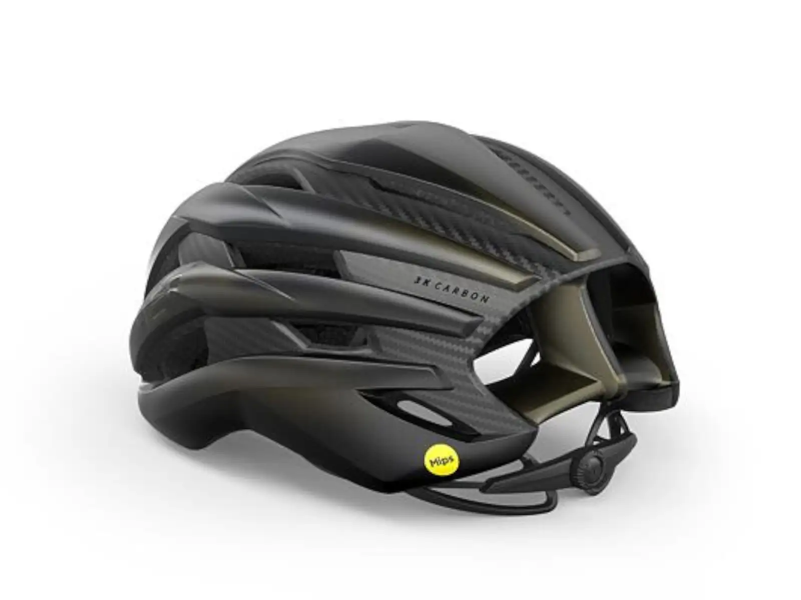 Fahrradhelm MET Trenta 3K Carbon MIPS Tadej Pogačar Schwarz