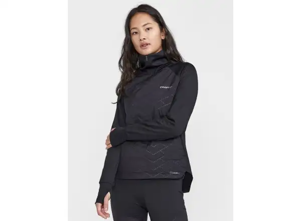 Craft ADV SubZ Sweater Damen Laufjacke Schwarz